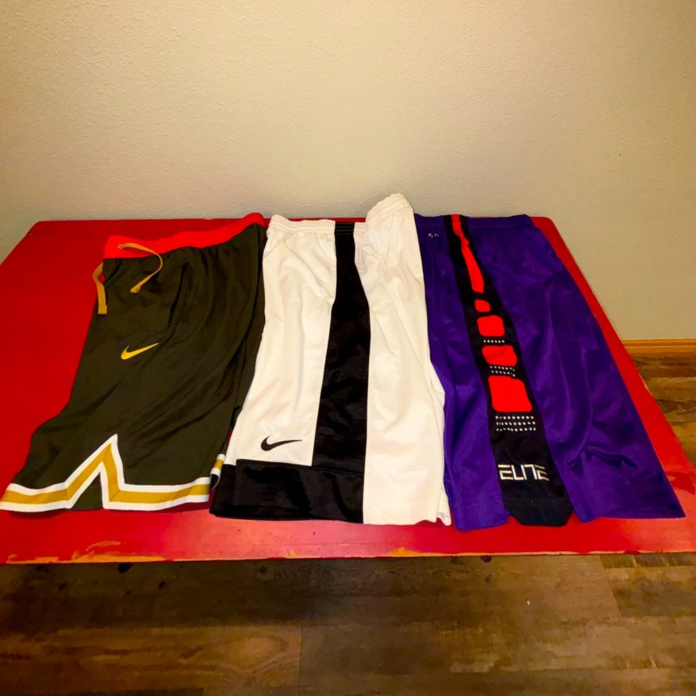 Nike shorts- 3 pairs